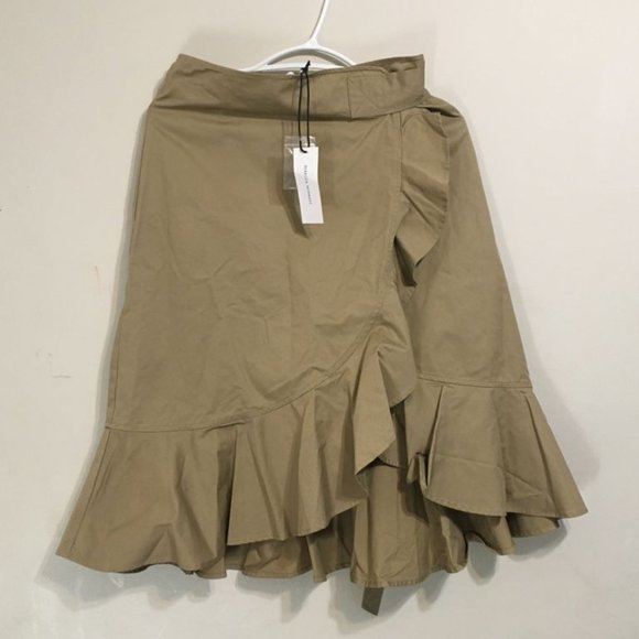 Zoe Side Tie Cotton Skirt XS - Picture 4 of 4
